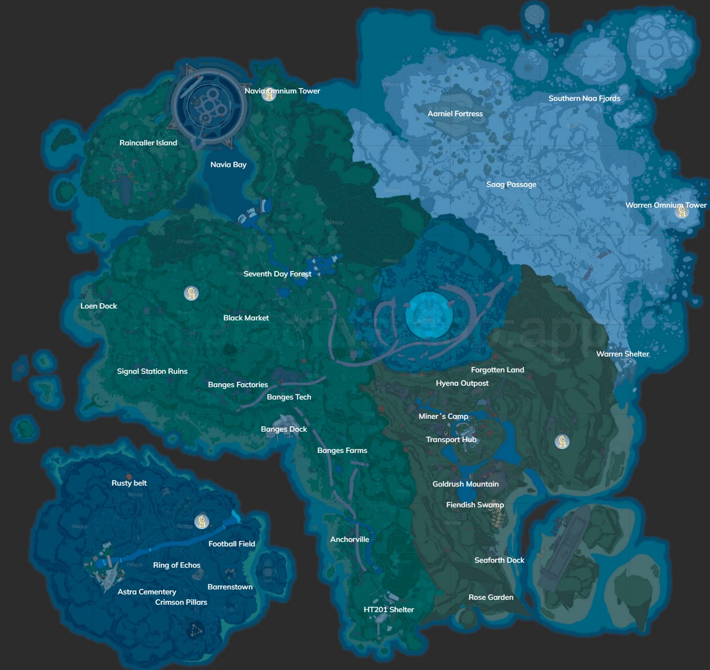 How many omnium towers are there? Heres a quick guide to find all locations
