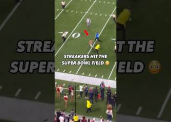 Streaker at Super Bowl: What happened when the streaker ran onto the field during the big game?