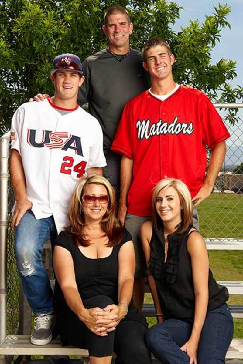 Were Bryce Harper parents athletes too? Find out about Ron and Sheris own sports backgrounds.